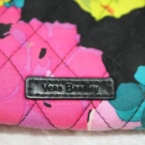 VERA BRADLEY Zip Around Floral Wallet - Picture 5 of 8